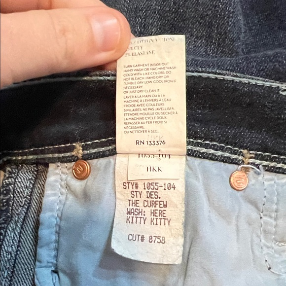 MOTHER The Curfew Bootcut Jeans in Deep Indigo - Picture 7 of 8